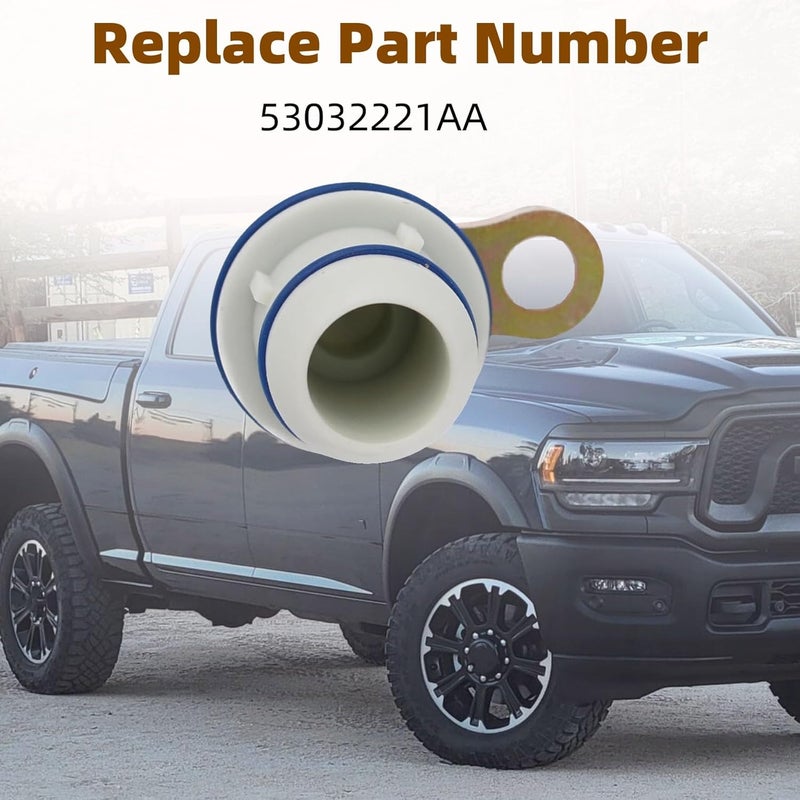 Narcilors 4 Pcs Non MDS Hemi Solenoid Block Off Expansion Plug 53032221AA Replacement for Dodge Ram 1500 2500 3500 Charger Challenger Magnum - Image 5